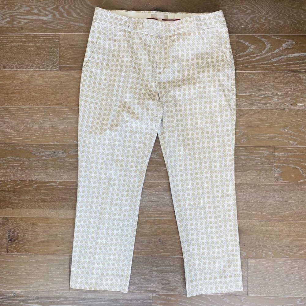 Banana Republic Wicker Ankle Pant | Tan | 12.